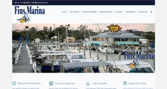 Desktop Screenshot of finsmarina.com